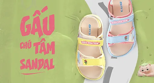 Sandal Gấu Chữa Tâm